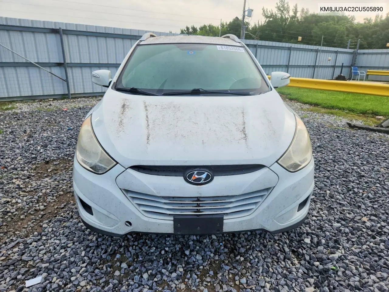 2012 Hyundai Tucson Gls VIN: KM8JU3AC2CU505890 Lot: 61852666