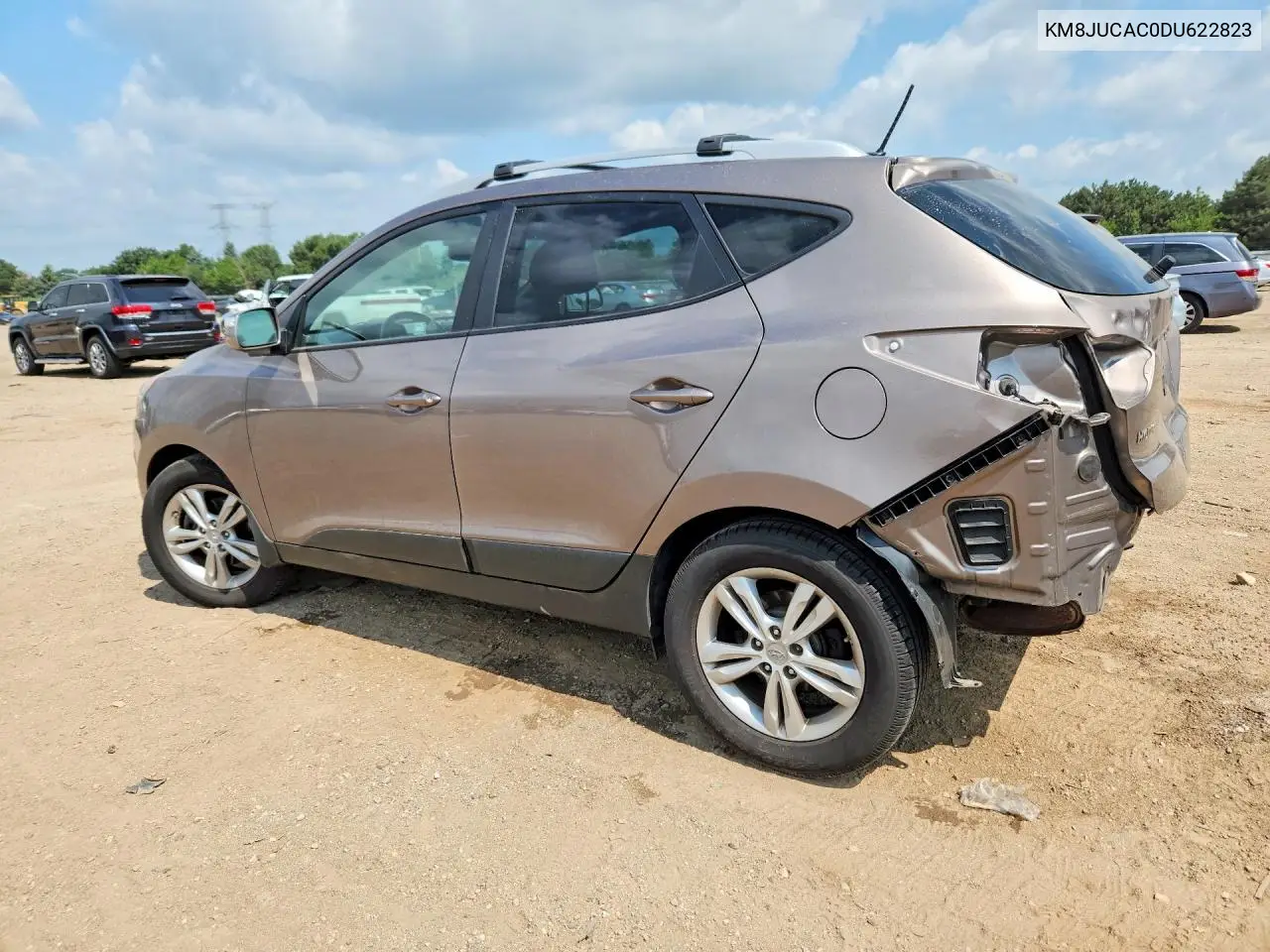 2013 Hyundai Tucson Gls VIN: KM8JUCAC0DU622823 Lot: 61052916