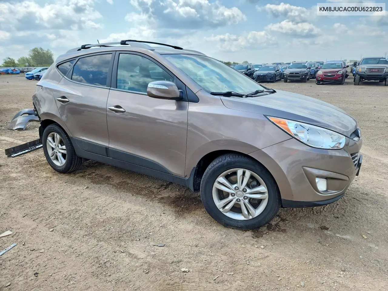 2013 Hyundai Tucson Gls VIN: KM8JUCAC0DU622823 Lot: 61052916