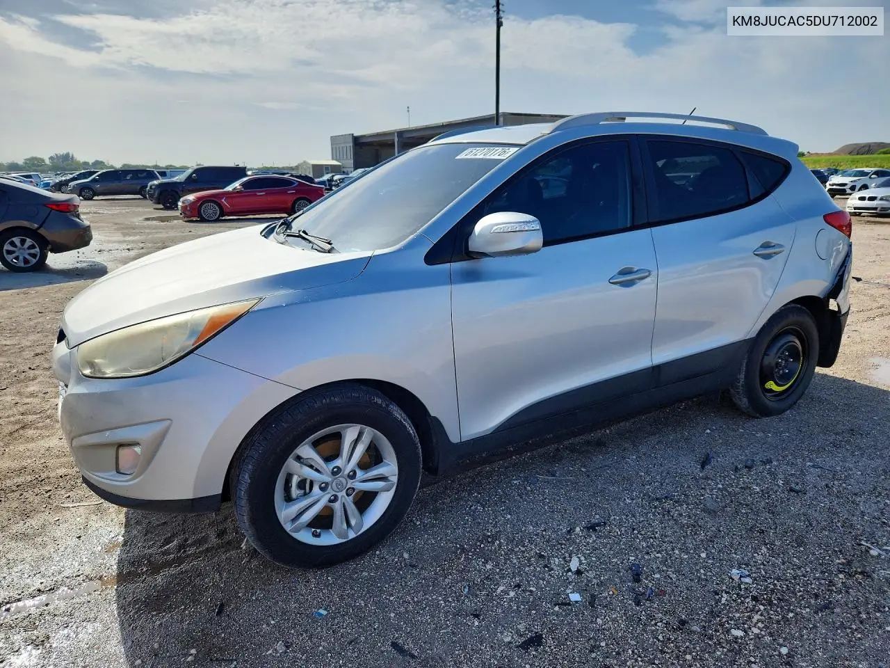 2013 Hyundai Tucson Gls VIN: KM8JUCAC5DU712002 Lot: 61270176