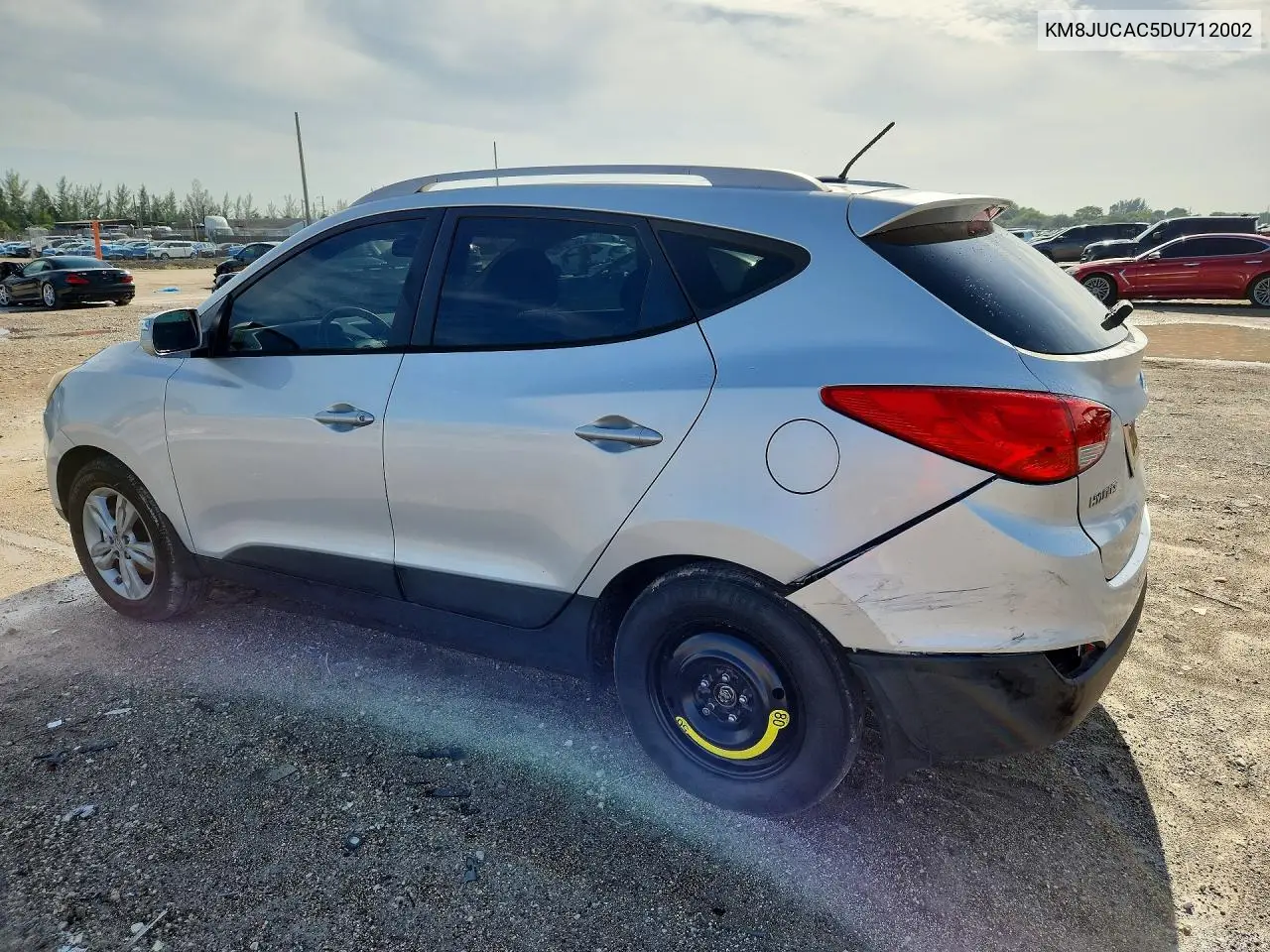 2013 Hyundai Tucson Gls VIN: KM8JUCAC5DU712002 Lot: 61270176