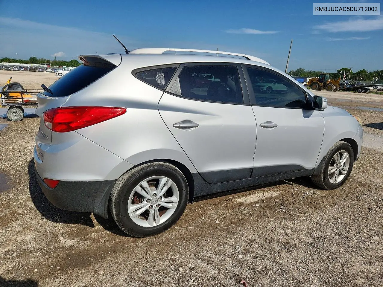 2013 Hyundai Tucson Gls VIN: KM8JUCAC5DU712002 Lot: 61270176