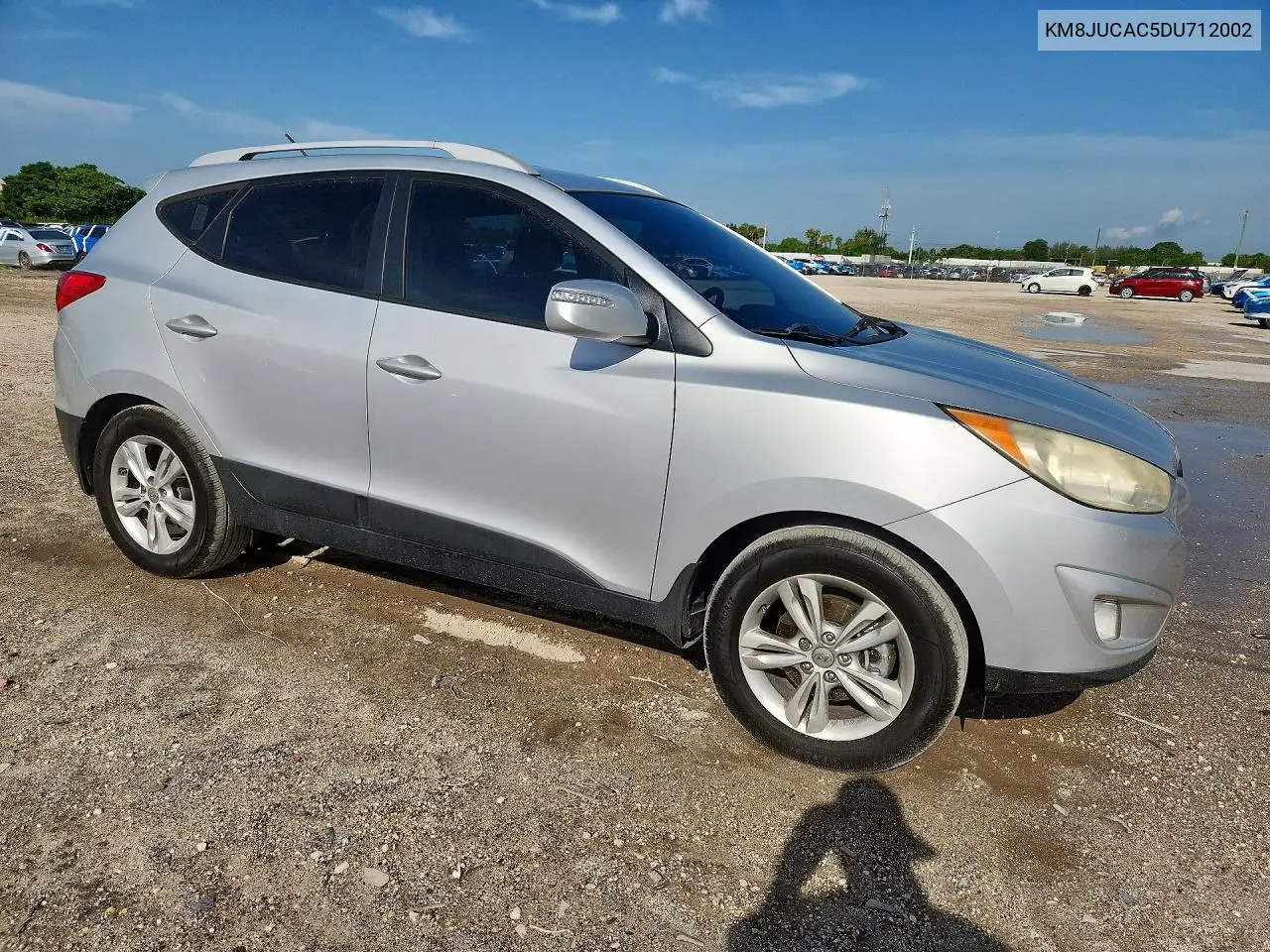 2013 Hyundai Tucson Gls VIN: KM8JUCAC5DU712002 Lot: 61270176
