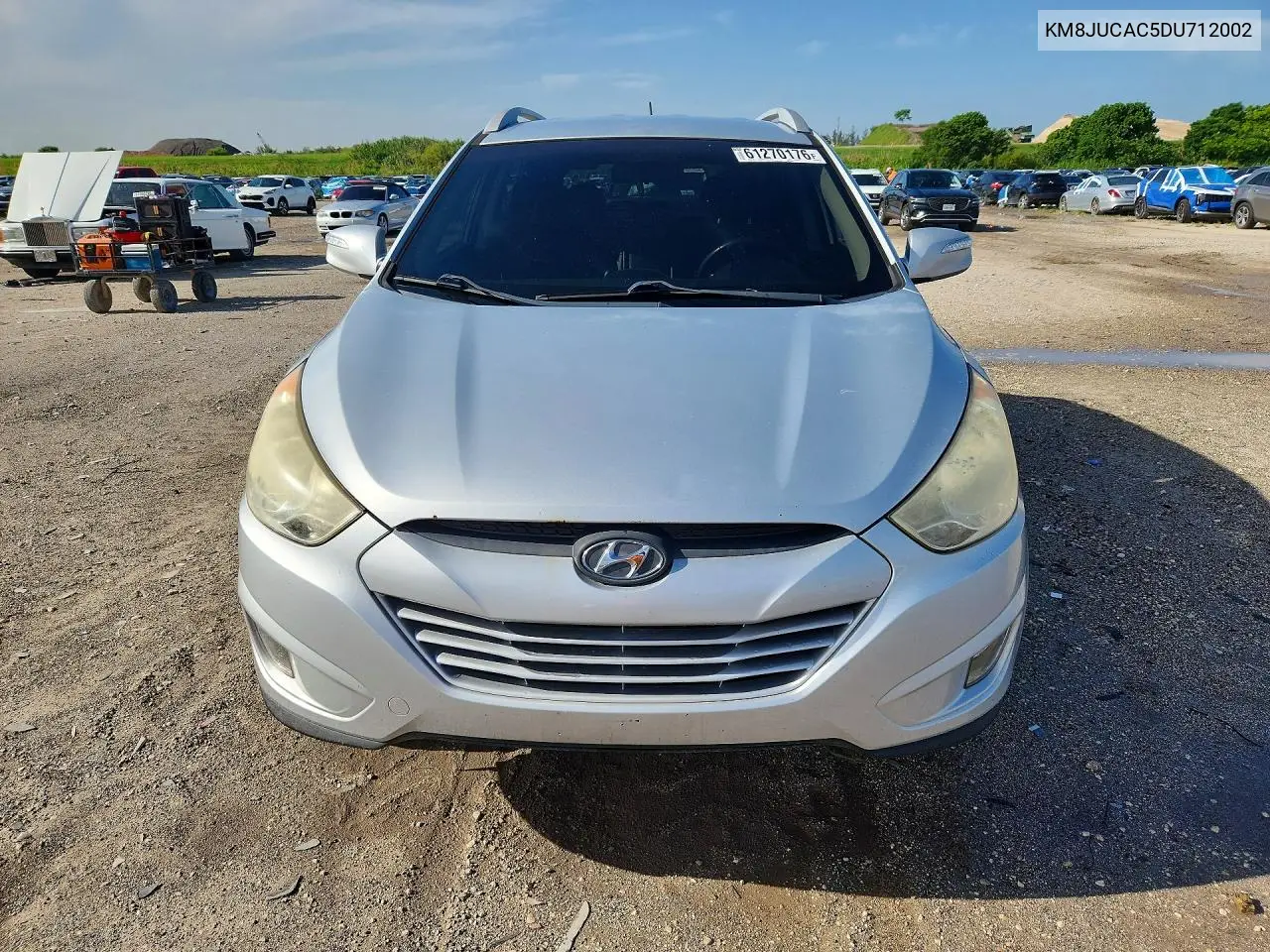 2013 Hyundai Tucson Gls VIN: KM8JUCAC5DU712002 Lot: 61270176