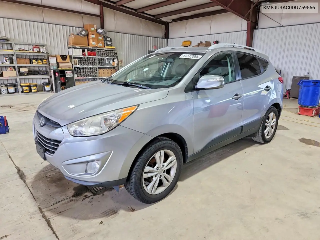 2013 Hyundai Tucson Gls VIN: KM8JU3AC0DU759566 Lot: 61513666