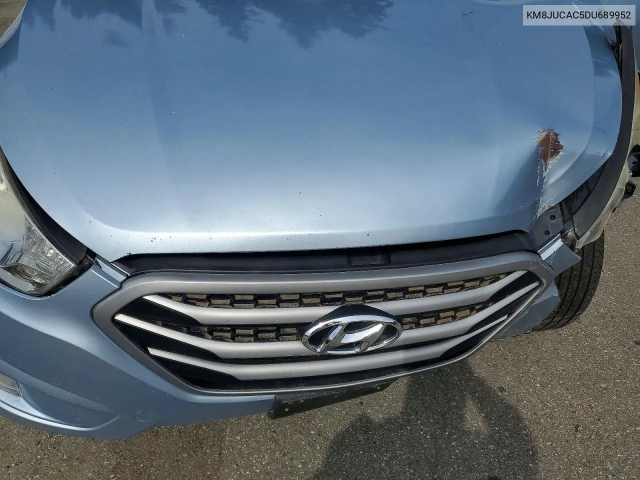 2013 Hyundai Tucson Limited VIN: KM8JUCAC5DU689952 Lot: 61549836