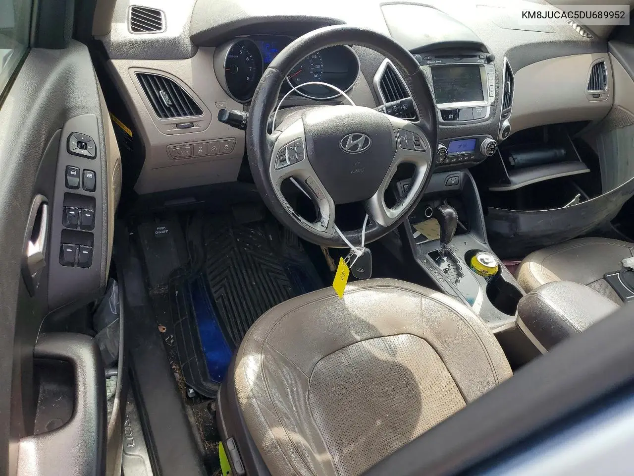 2013 Hyundai Tucson Limited VIN: KM8JUCAC5DU689952 Lot: 61549836