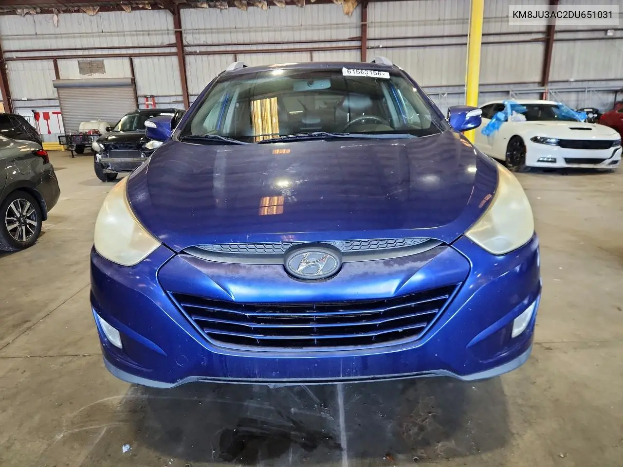 2013 Hyundai Tucson Gls VIN: KM8JU3AC2DU651031 Lot: 61563156