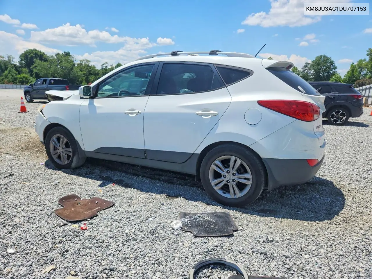 2013 Hyundai Tucson Gls VIN: KM8JU3AC1DU707153 Lot: 61571056