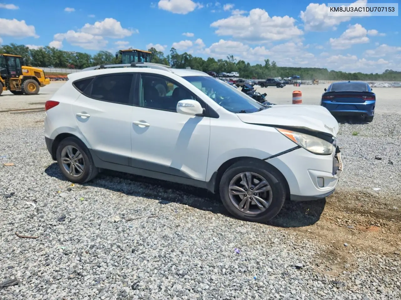 2013 Hyundai Tucson Gls VIN: KM8JU3AC1DU707153 Lot: 61571056