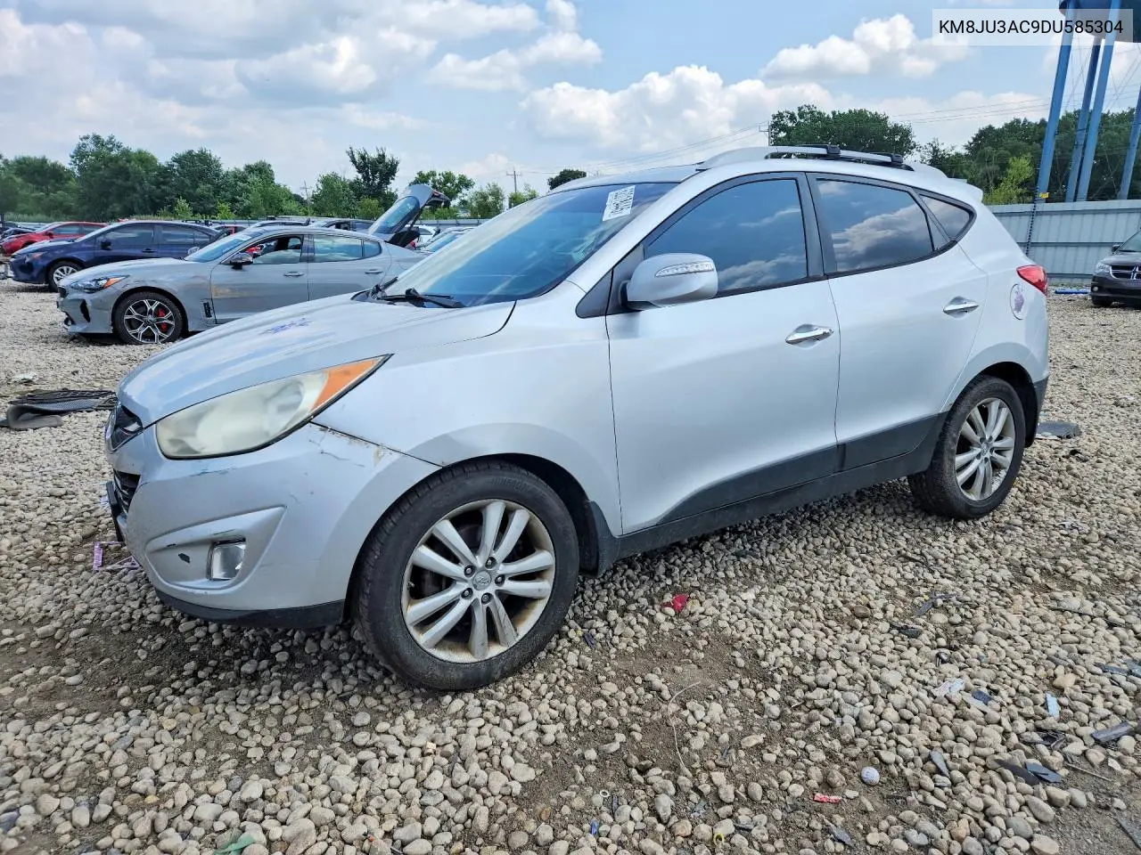 2013 Hyundai Tucson Limited VIN: KM8JU3AC9DU585304 Lot: 62019446