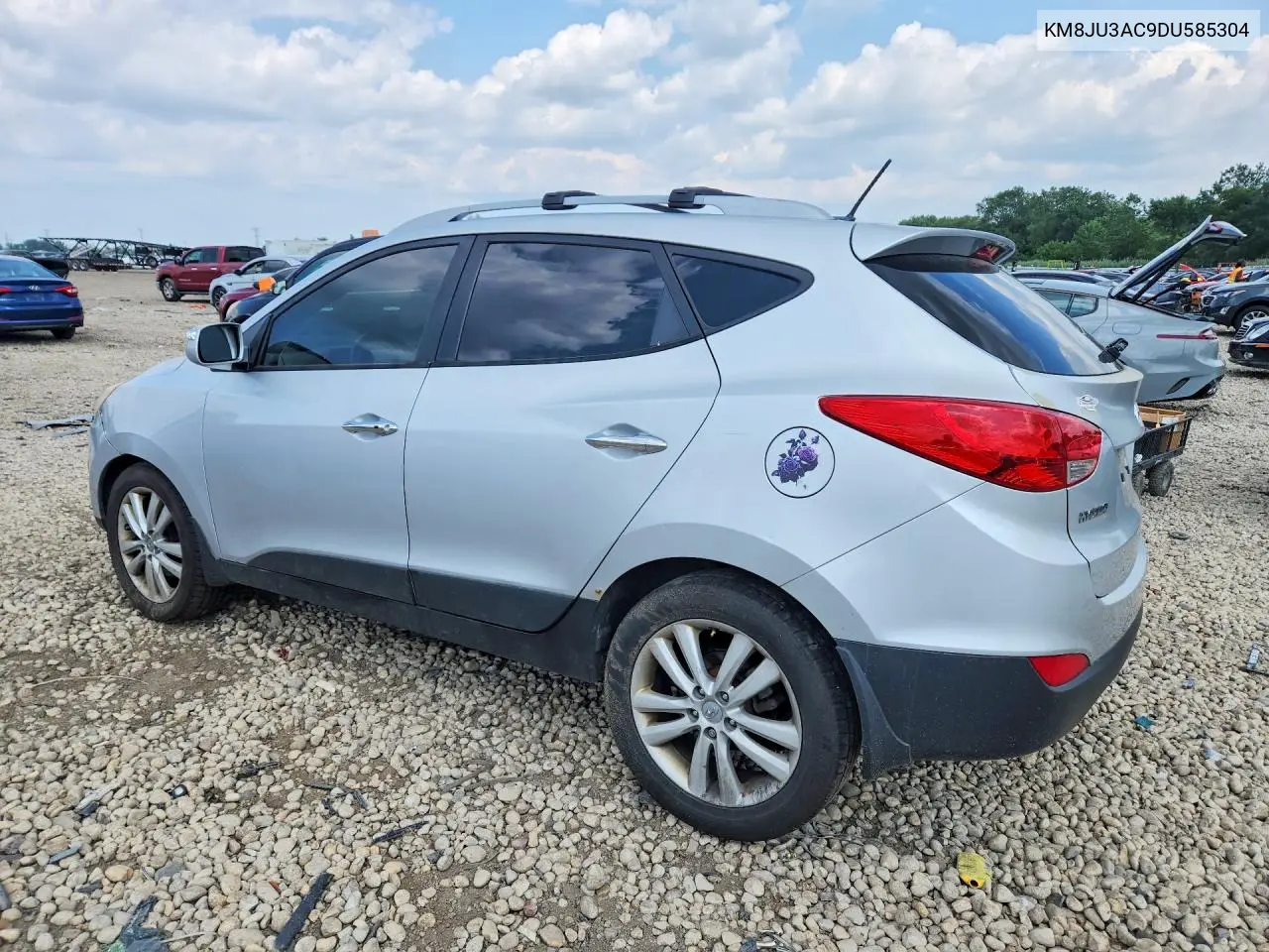 2013 Hyundai Tucson Limited VIN: KM8JU3AC9DU585304 Lot: 62019446