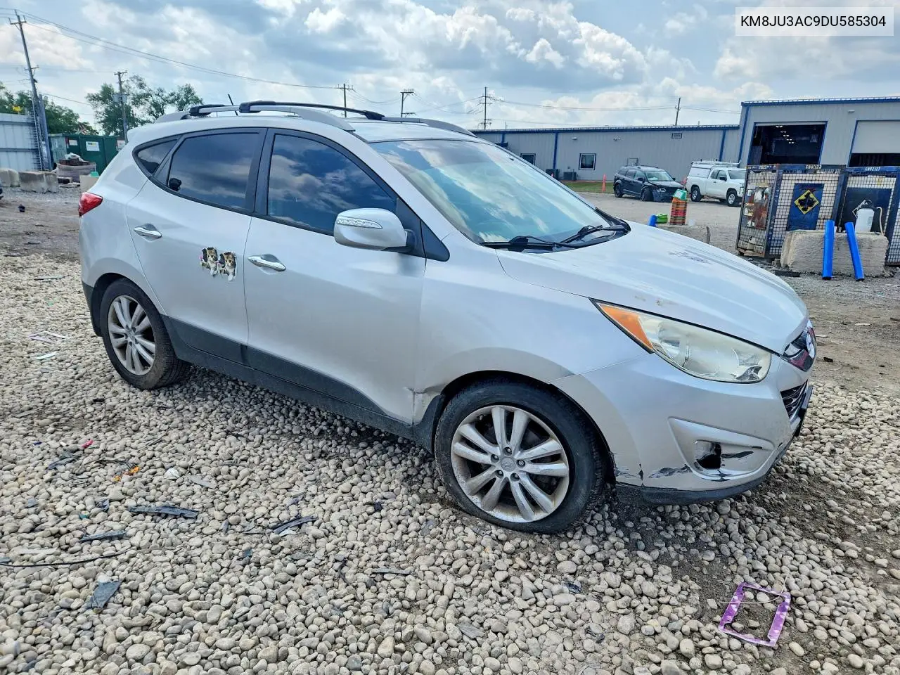 2013 Hyundai Tucson Limited VIN: KM8JU3AC9DU585304 Lot: 62019446