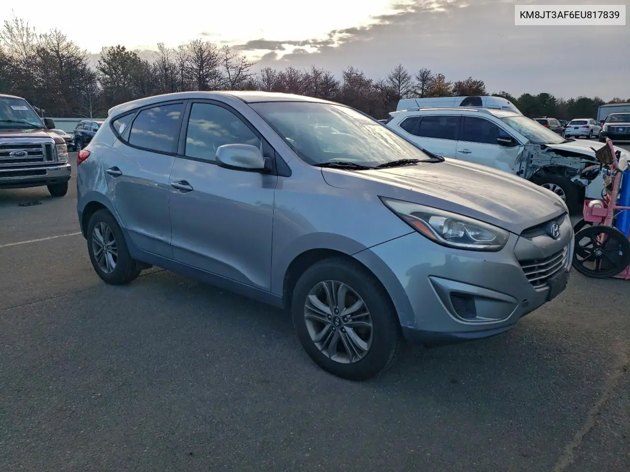 KM8JT3AF6EU817839 2014 Hyundai Tucson Gls