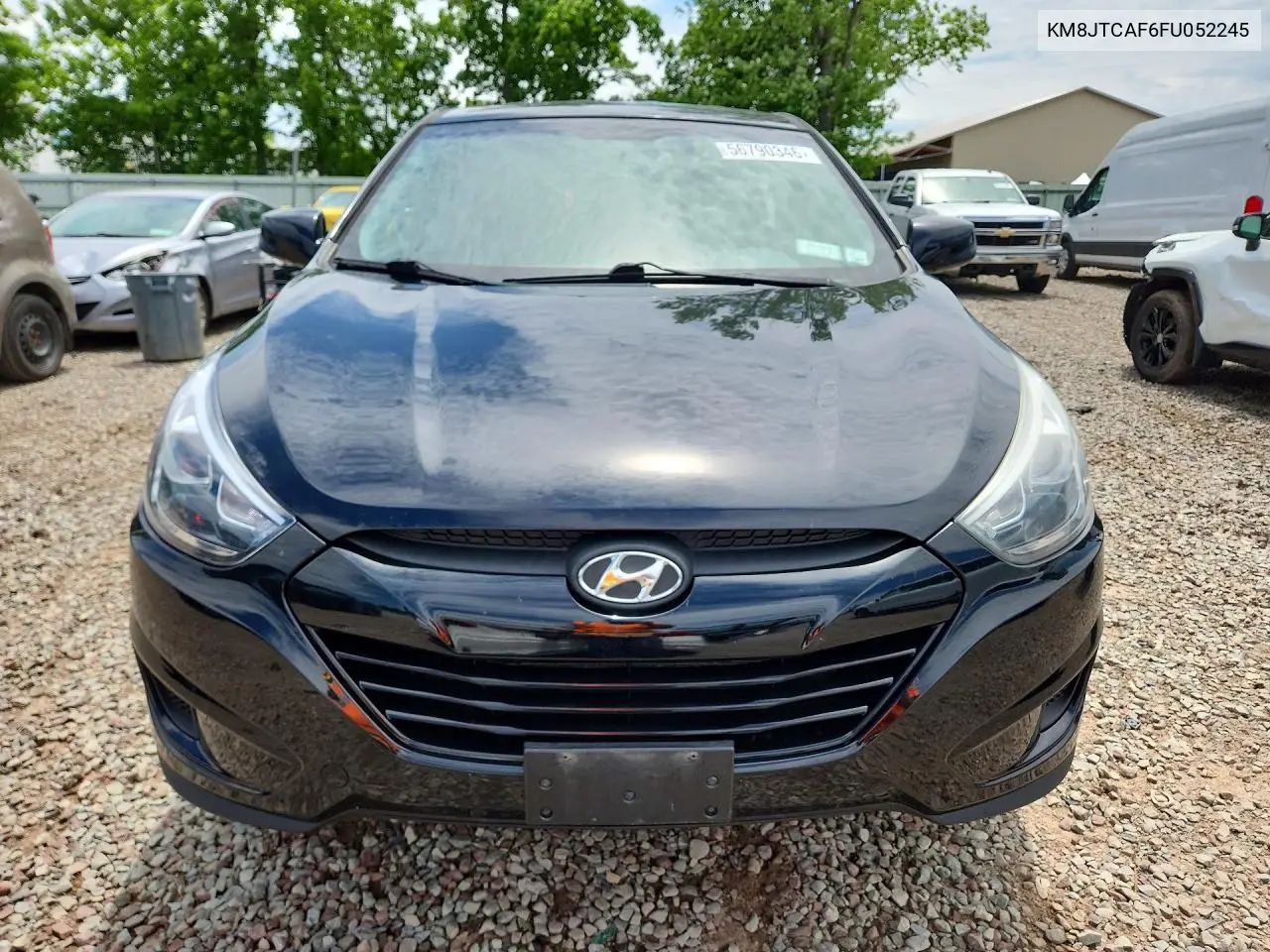2015 Hyundai Tucson Gls VIN: KM8JTCAF6FU052245 Lot: 56790346