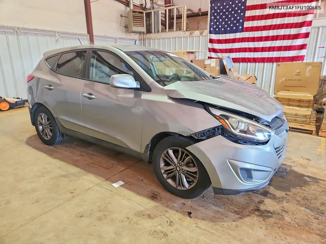 2015 Hyundai Tucson Gls VIN: KM8JT3AF1FU100685 Lot: 61533936