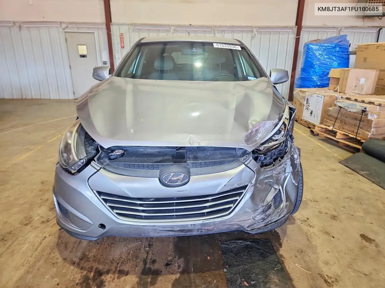 2015 Hyundai Tucson Gls VIN: KM8JT3AF1FU100685 Lot: 61533936
