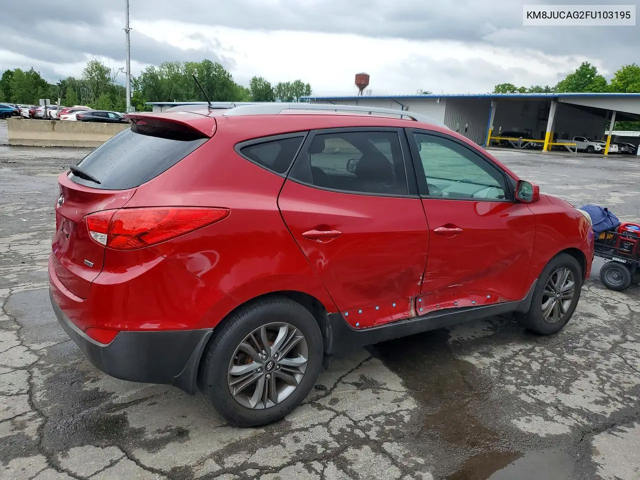 2015 Hyundai Tucson Se VIN: KM8JUCAG2FU103195 Lot: 61566436