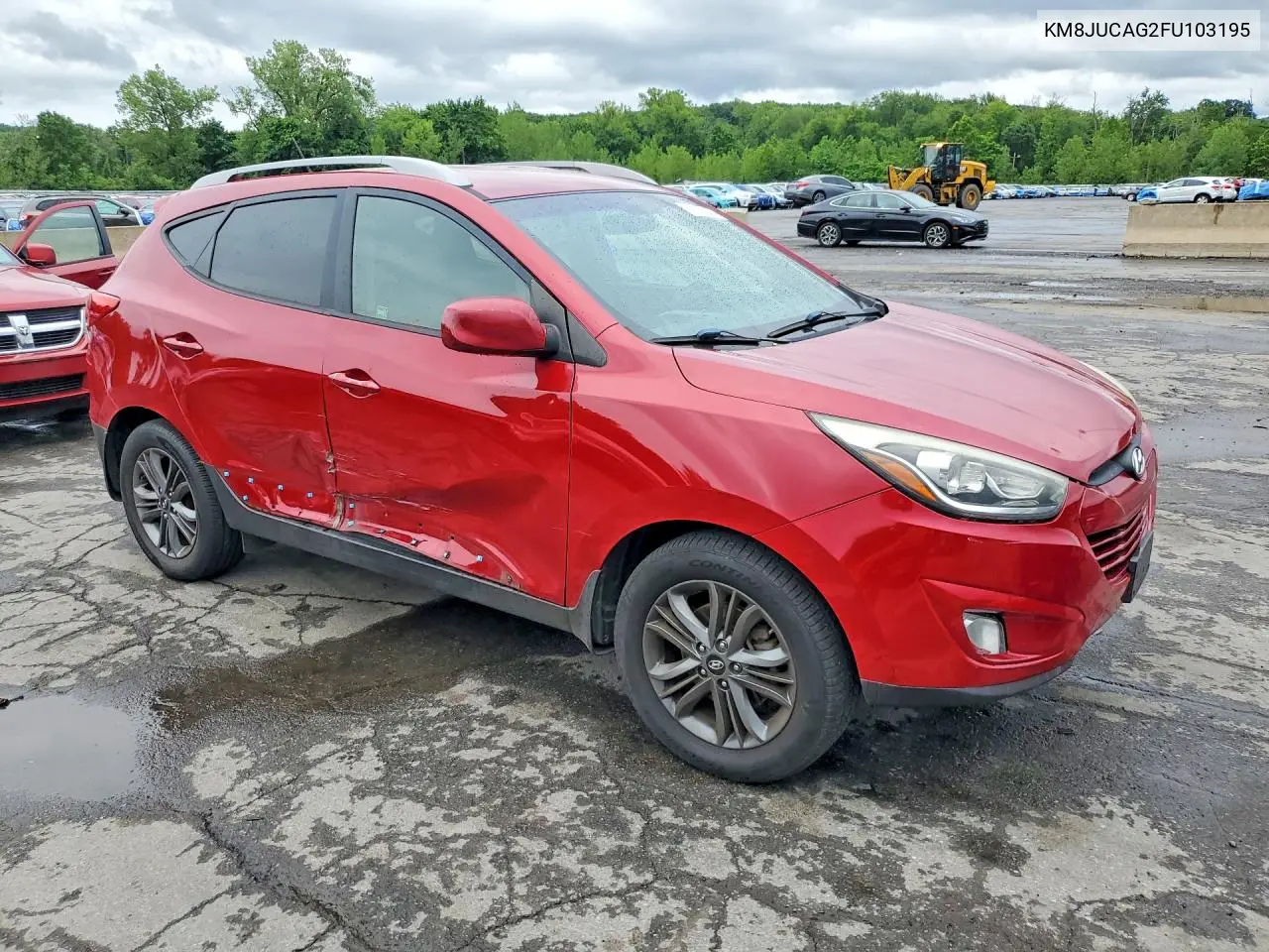 2015 Hyundai Tucson Se VIN: KM8JUCAG2FU103195 Lot: 61566436