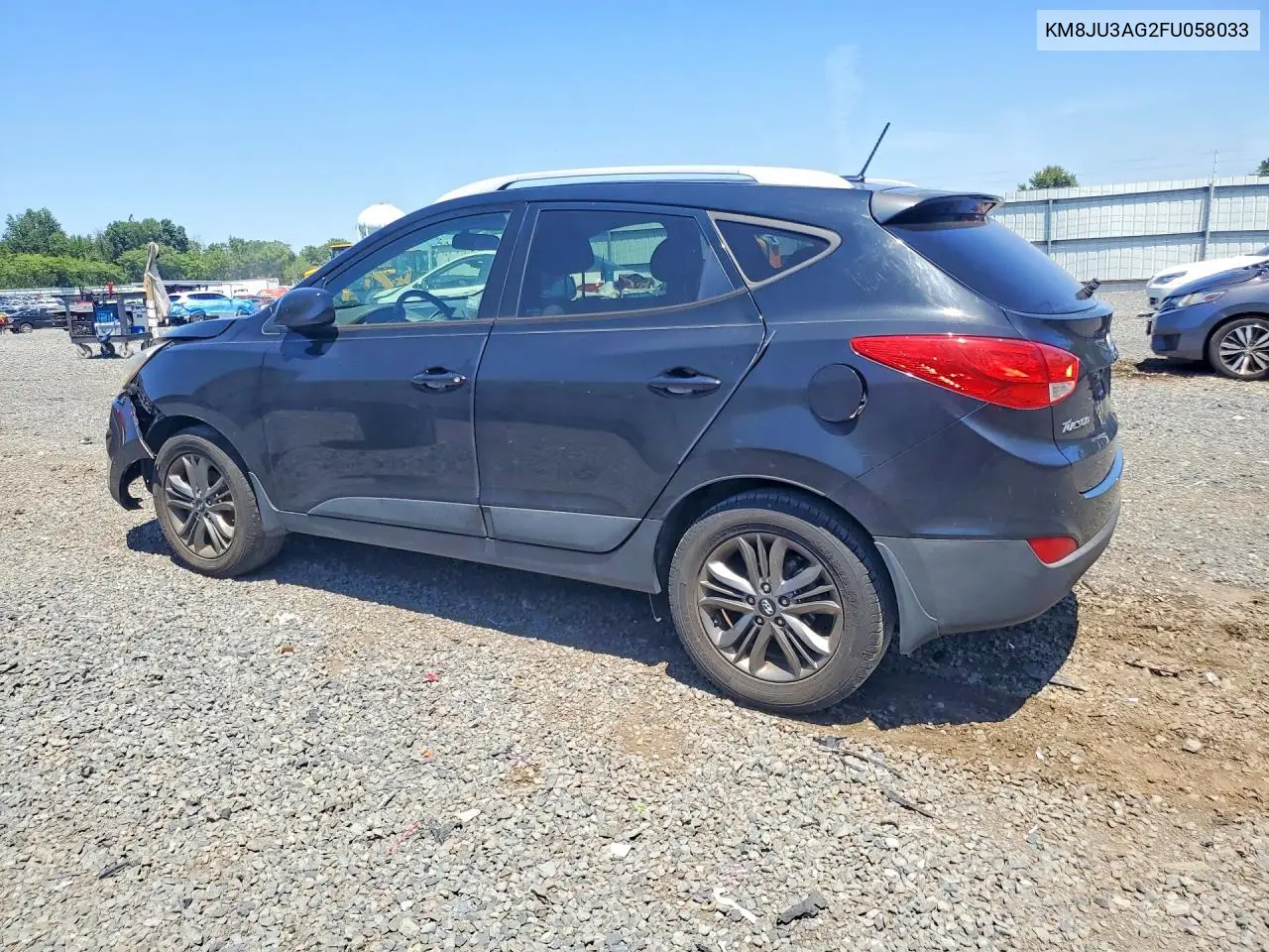 2015 Hyundai Tucson Se VIN: KM8JU3AG2FU058033 Lot: 61724686
