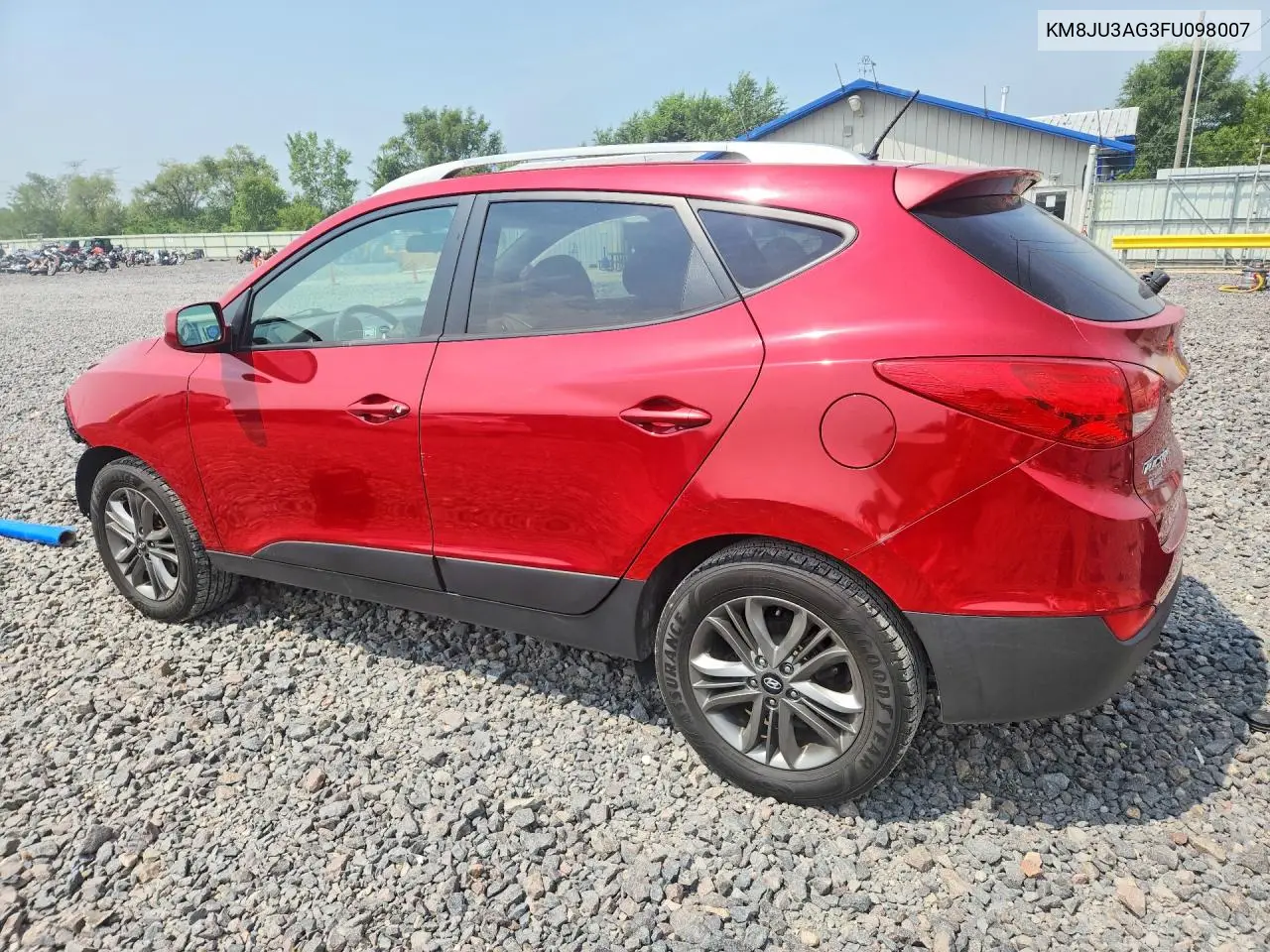 2015 Hyundai Tucson Se VIN: KM8JU3AG3FU098007 Lot: 61844476