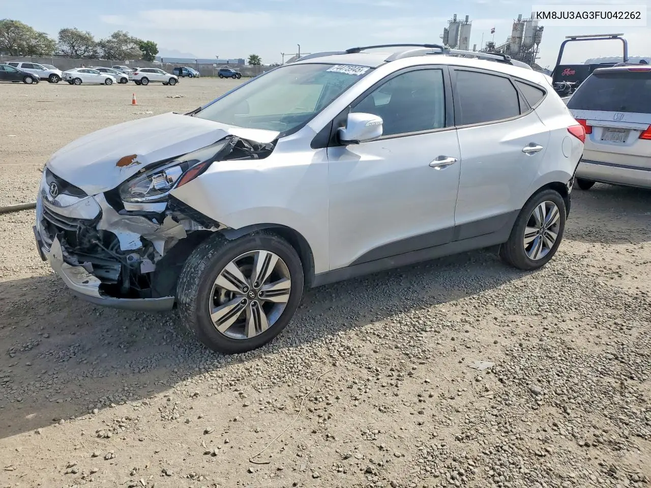 KM8JU3AG3FU042262 2015 Hyundai Tucson Limited