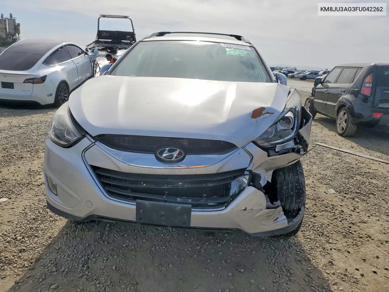 KM8JU3AG3FU042262 2015 Hyundai Tucson Limited