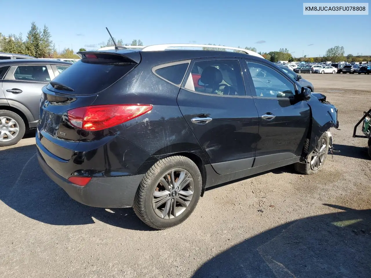 KM8JUCAG3FU078808 2015 Hyundai Tucson Limited