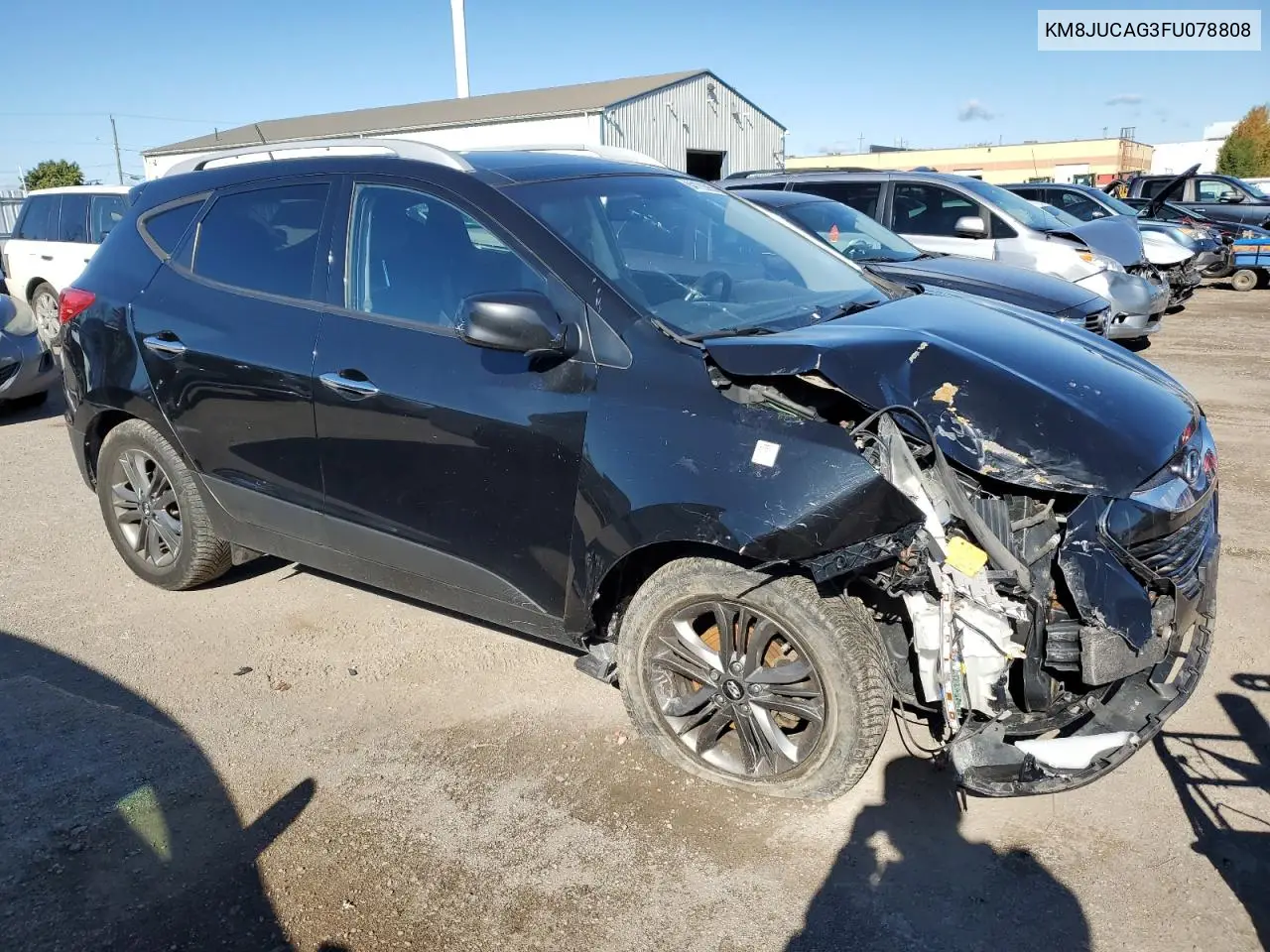 KM8JUCAG3FU078808 2015 Hyundai Tucson Limited