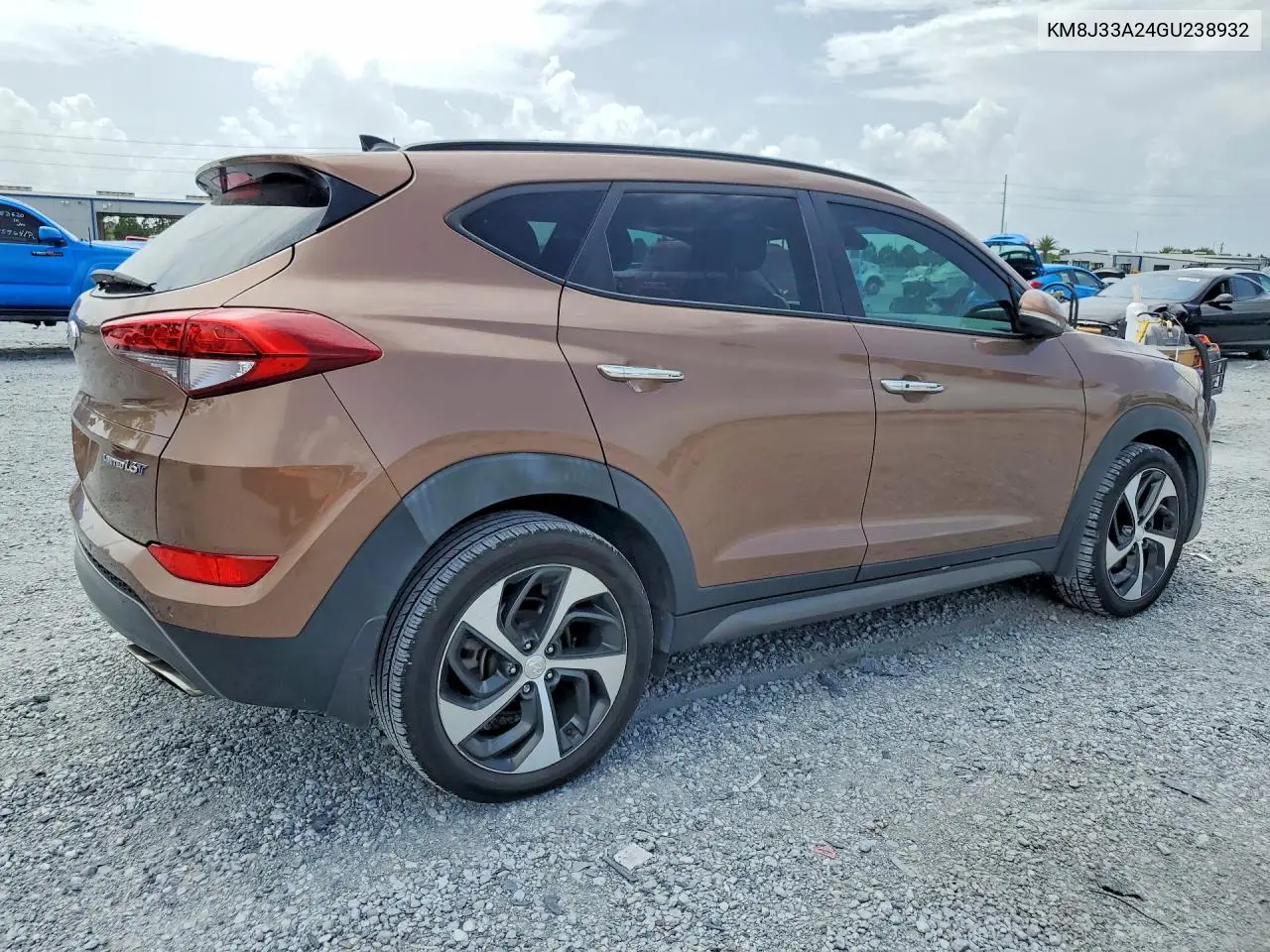 2016 Hyundai Tucson Limited VIN: KM8J33A24GU238932 Lot: 61151726