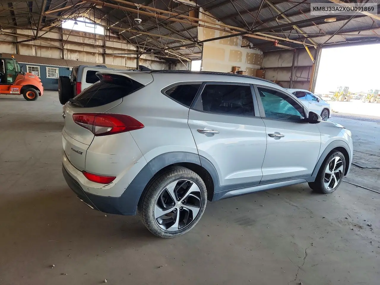 2016 Hyundai Tucson Limited VIN: KM8J33A2XGU091869 Lot: 61504246