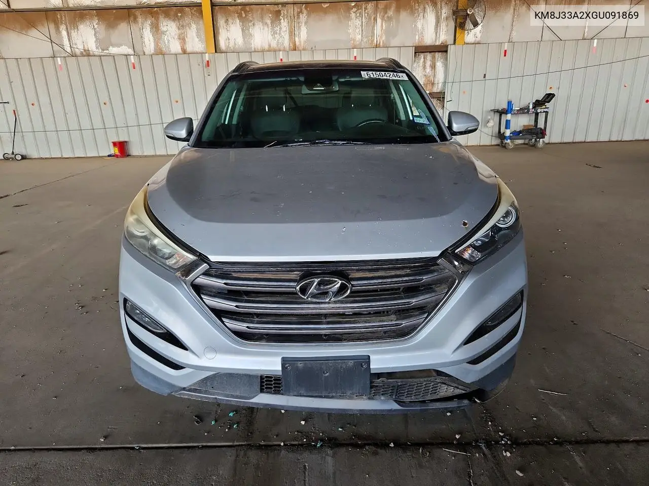 2016 Hyundai Tucson Limited VIN: KM8J33A2XGU091869 Lot: 61504246
