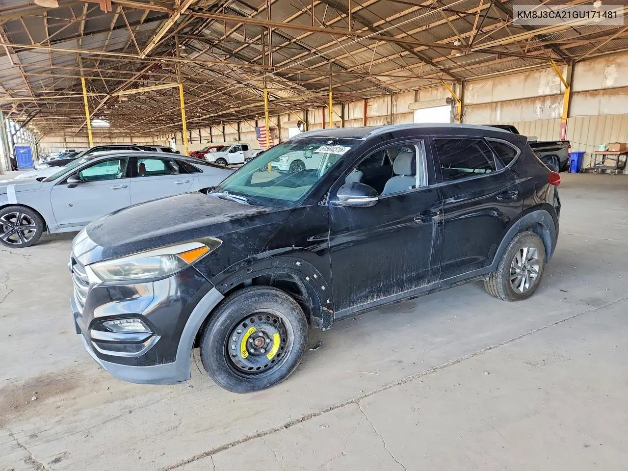 2016 Hyundai Tucson Eco VIN: KM8J3CA21GU171481 Lot: 61504516