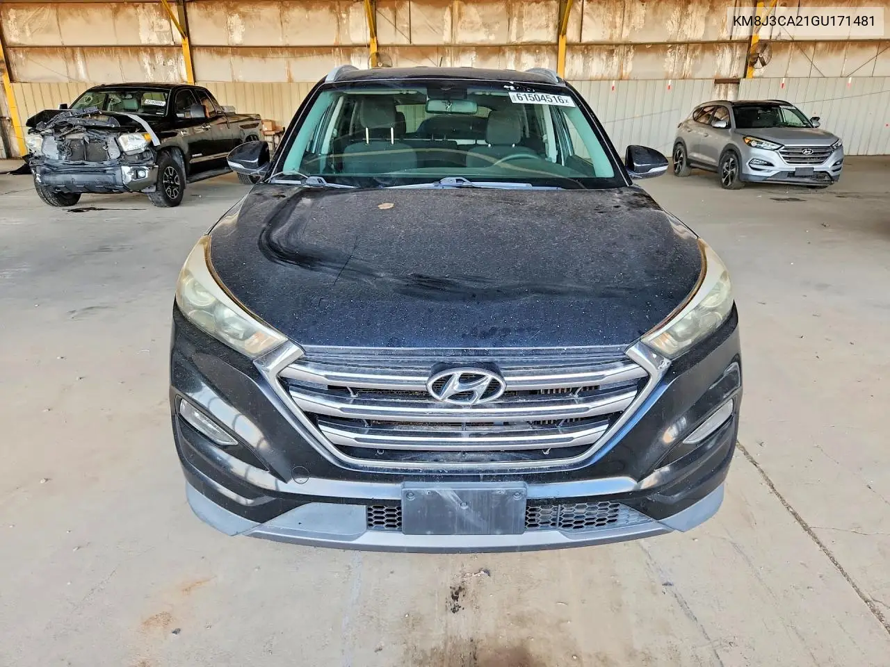 2016 Hyundai Tucson Eco VIN: KM8J3CA21GU171481 Lot: 61504516