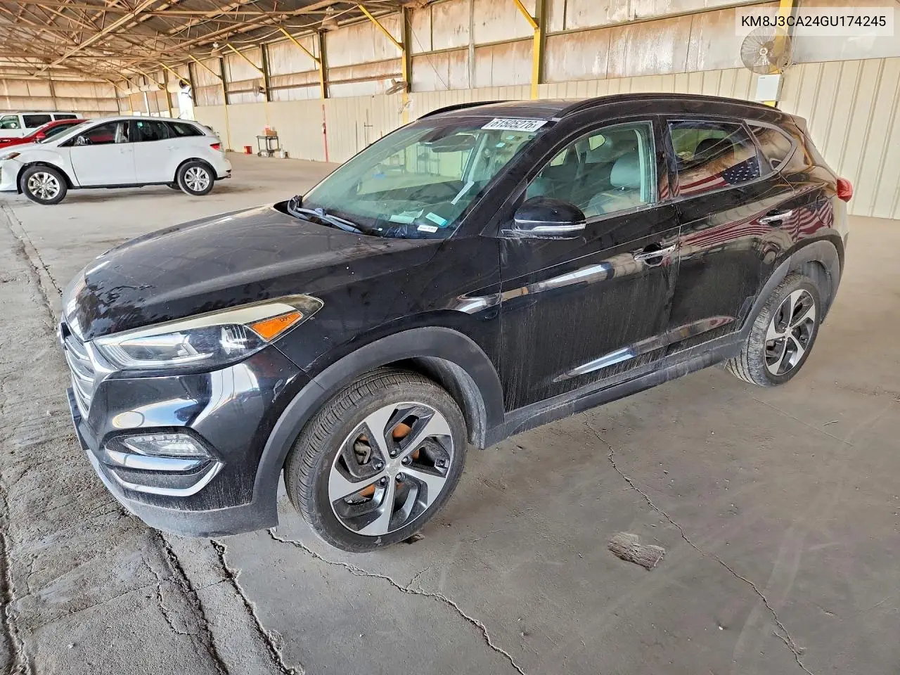 2016 Hyundai Tucson Limited VIN: KM8J3CA24GU174245 Lot: 61505276