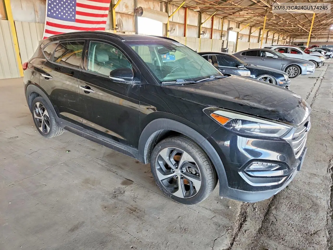 2016 Hyundai Tucson Limited VIN: KM8J3CA24GU174245 Lot: 61505276