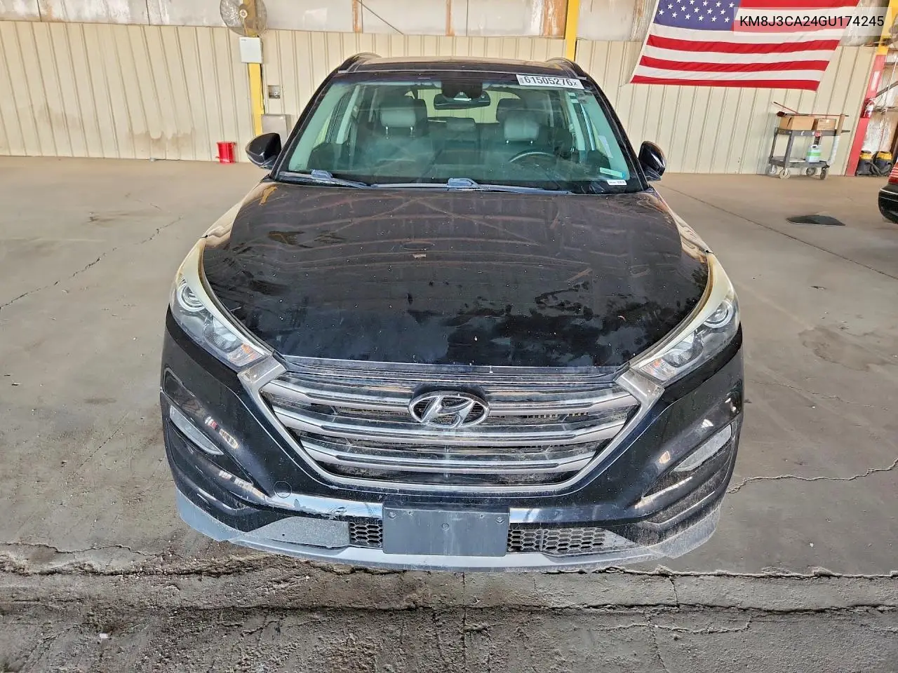 2016 Hyundai Tucson Limited VIN: KM8J3CA24GU174245 Lot: 61505276