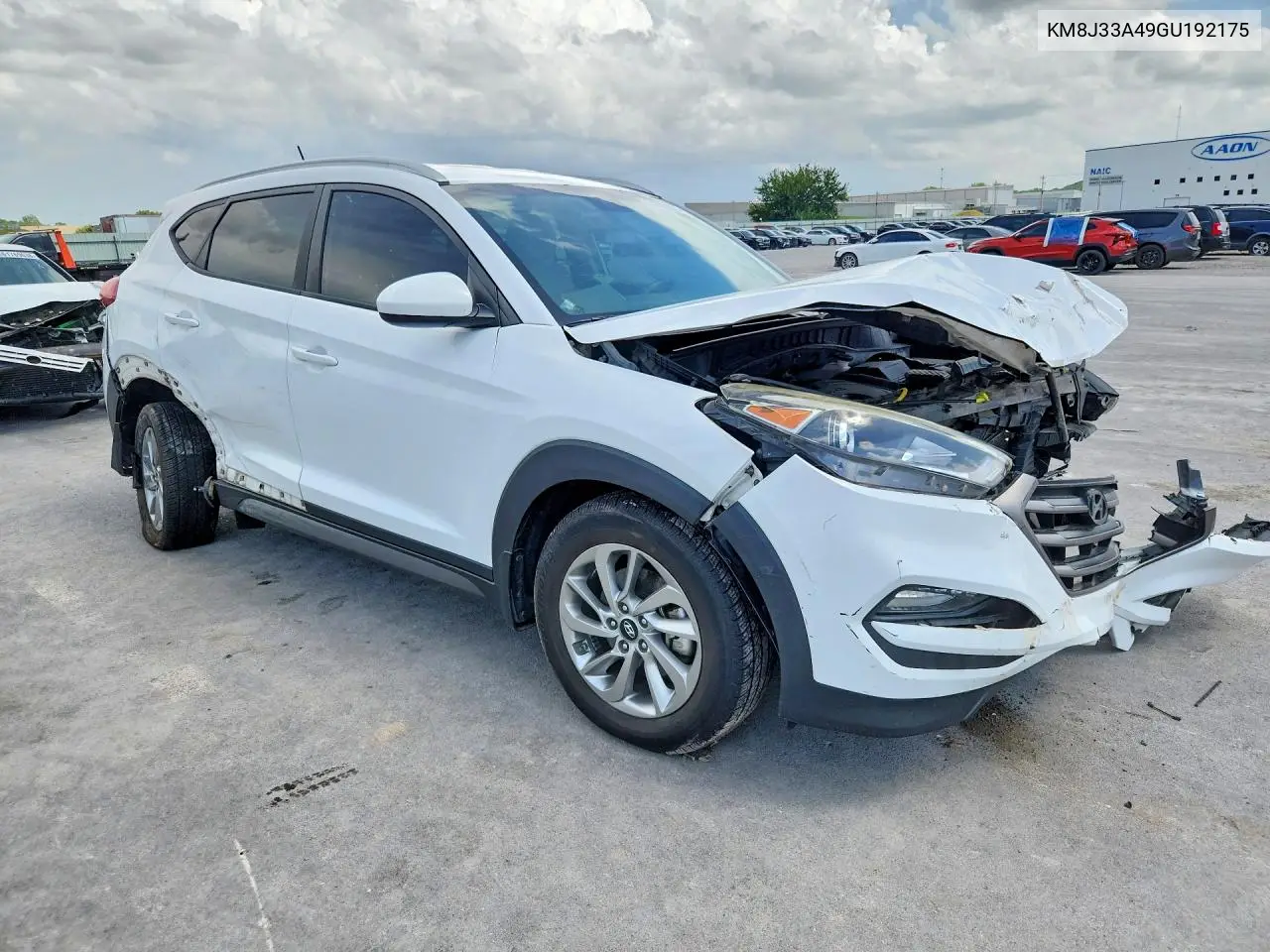 2016 Hyundai Tucson Se VIN: KM8J33A49GU192175 Lot: 61512856