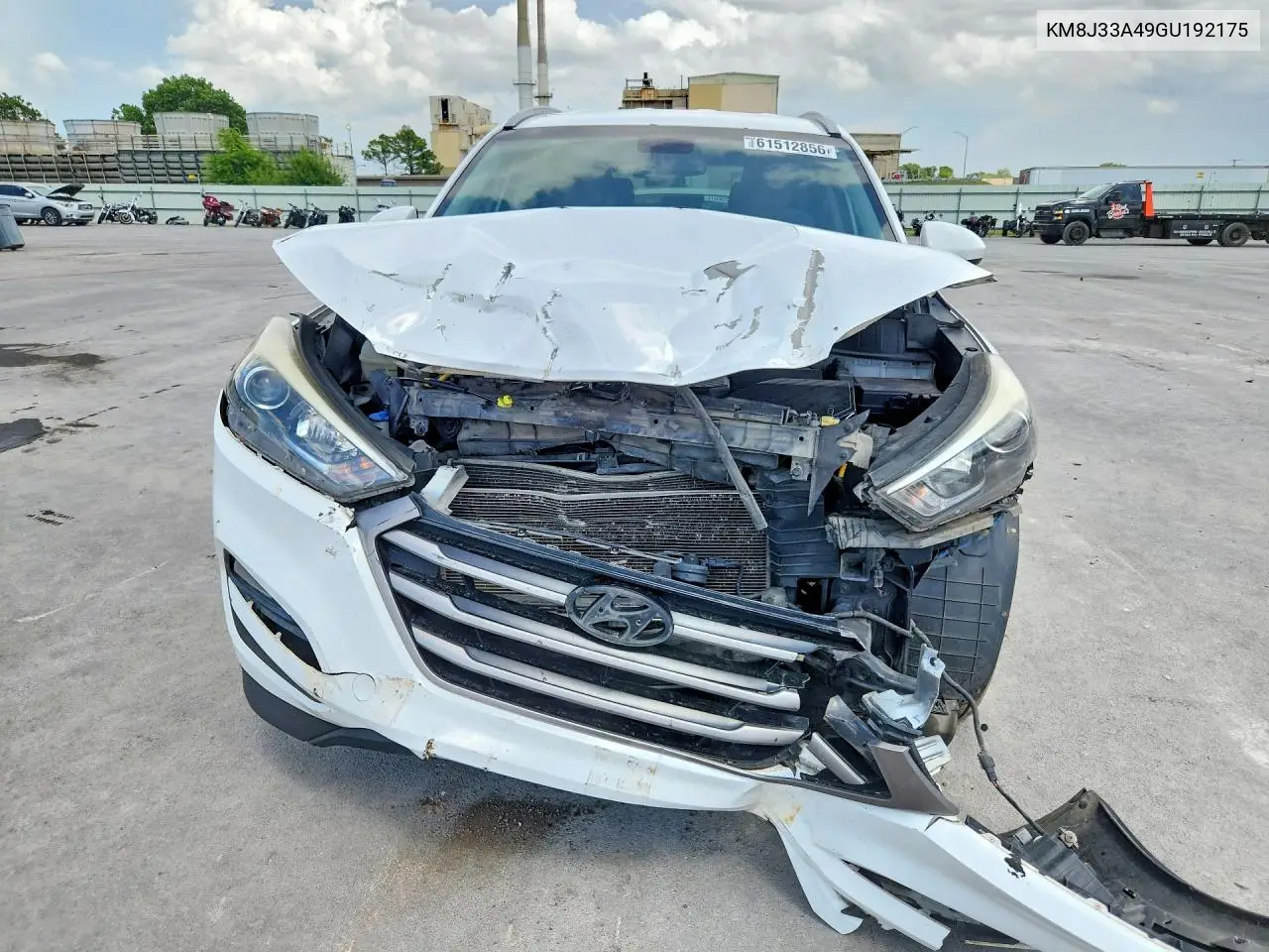 2016 Hyundai Tucson Se VIN: KM8J33A49GU192175 Lot: 61512856