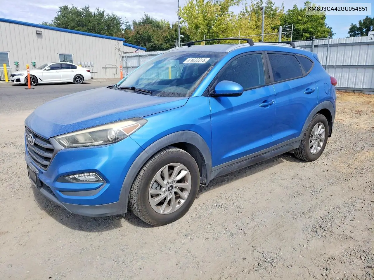 2016 Hyundai Tucson Se VIN: KM8J3CA42GU054851 Lot: 61633216