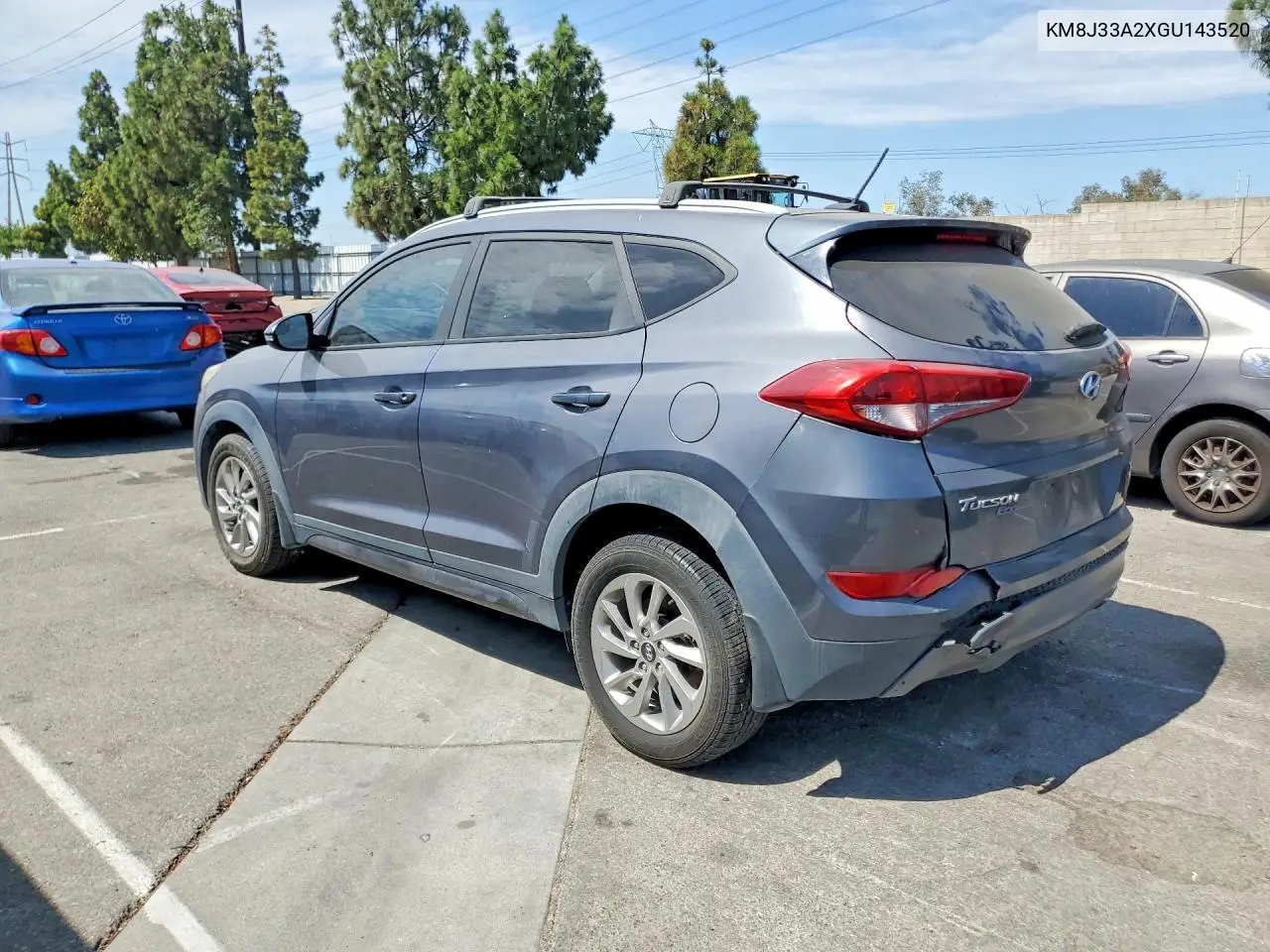 2016 Hyundai Tucson Eco VIN: KM8J33A2XGU143520 Lot: 61822766