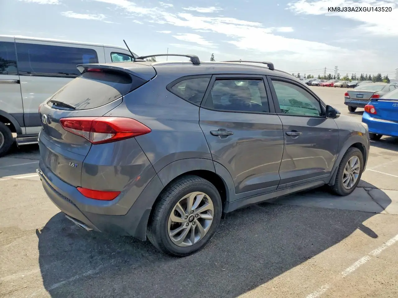 2016 Hyundai Tucson Eco VIN: KM8J33A2XGU143520 Lot: 61822766