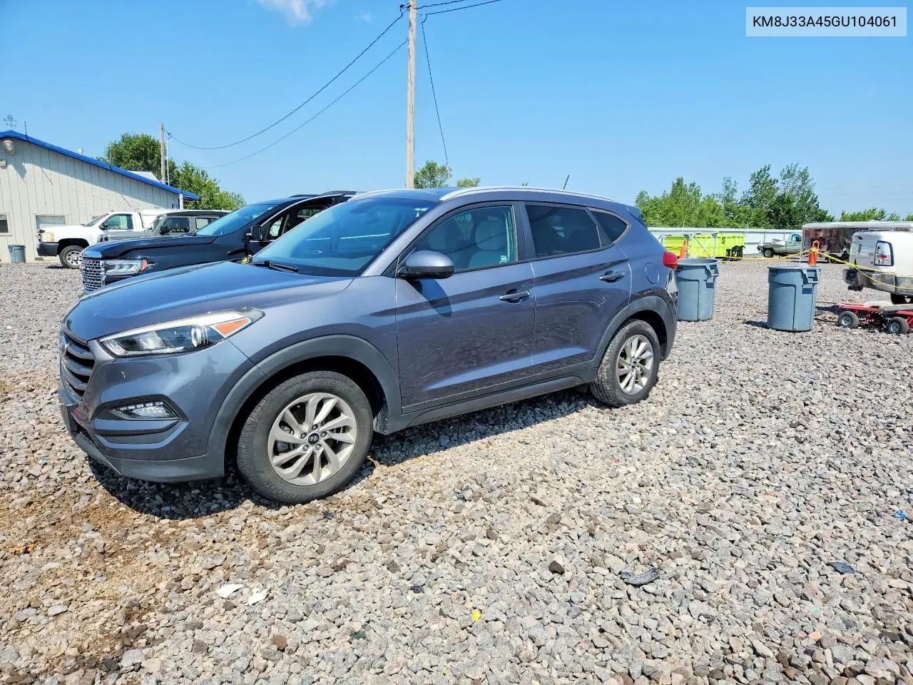 2016 Hyundai Tucson Se VIN: KM8J33A45GU104061 Lot: 61991876