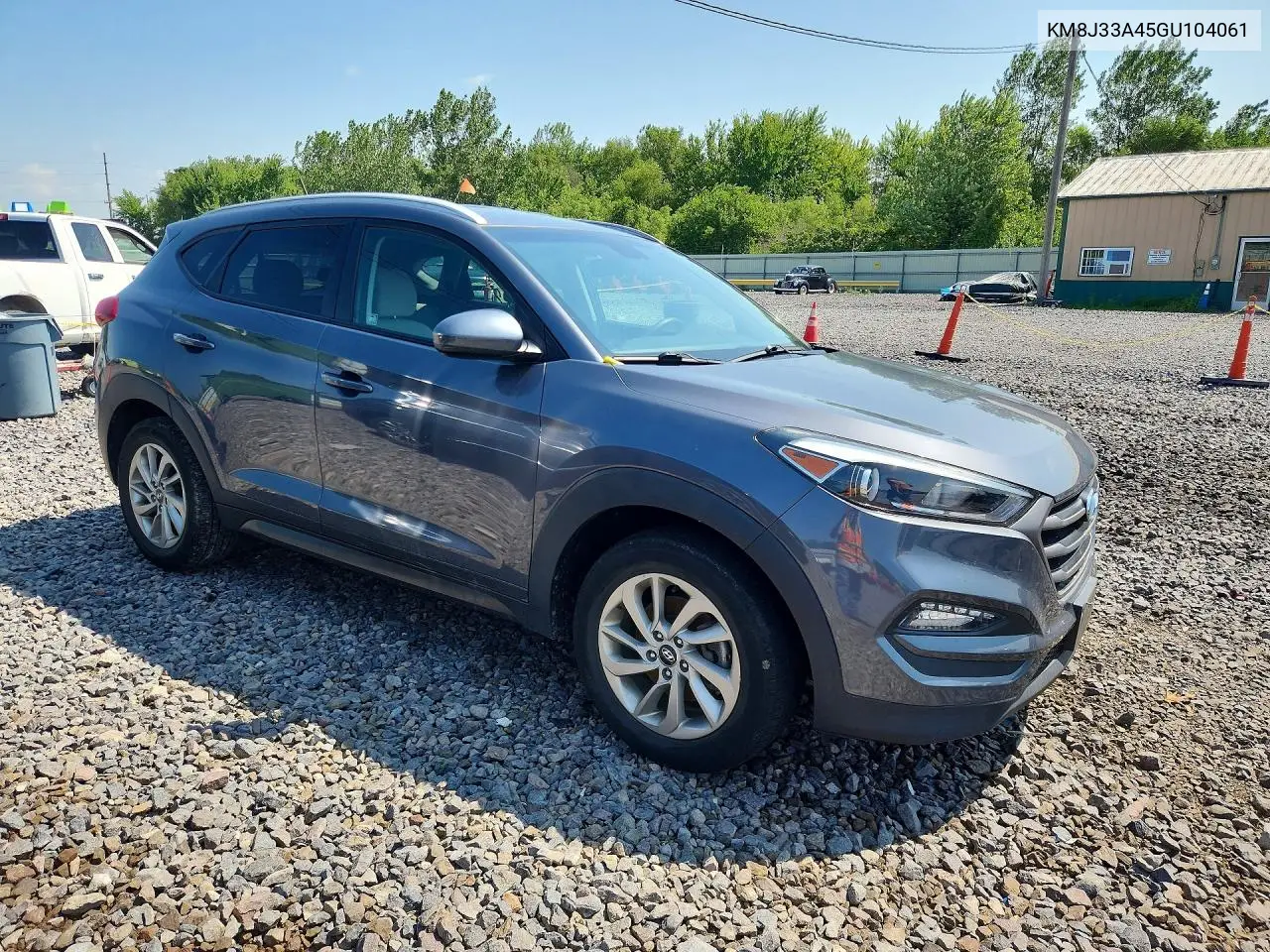 2016 Hyundai Tucson Se VIN: KM8J33A45GU104061 Lot: 61991876