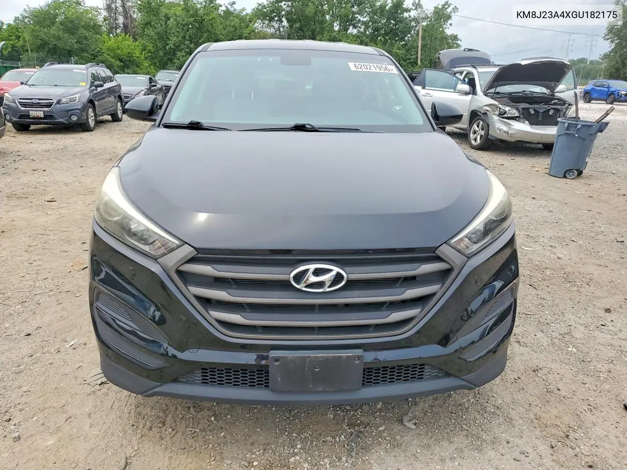 2016 Hyundai Tucson Se VIN: KM8J23A4XGU182175 Lot: 62021956