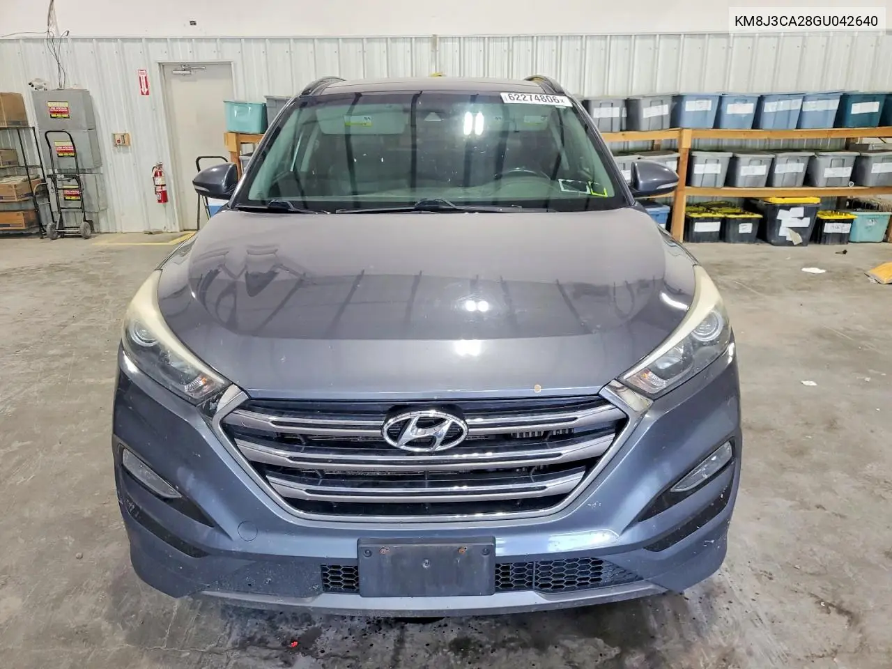 2016 Hyundai Tucson Limited VIN: KM8J3CA28GU042640 Lot: 62274806