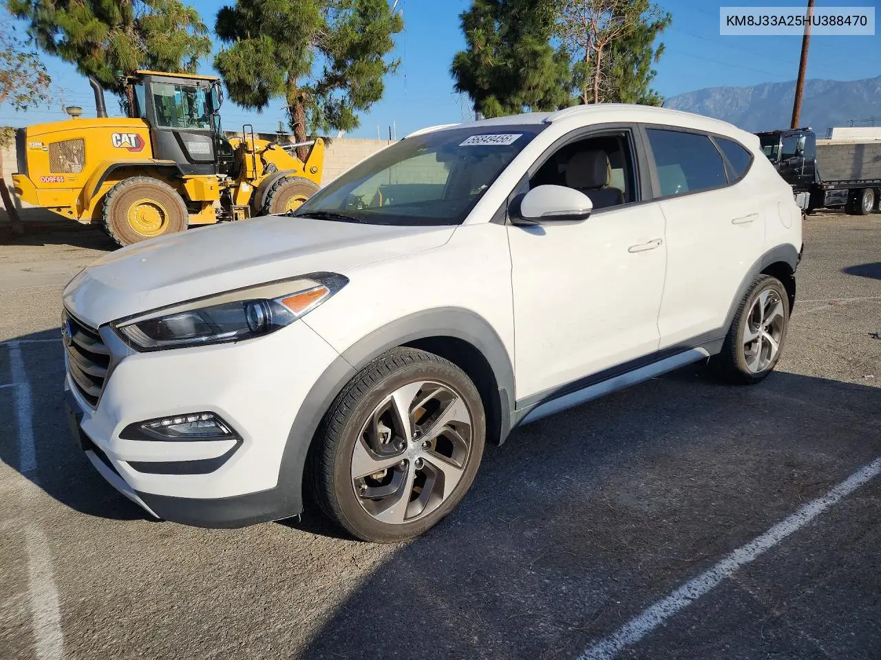 2017 Hyundai Tucson Sport VIN: KM8J33A25HU388470 Lot: 56849456