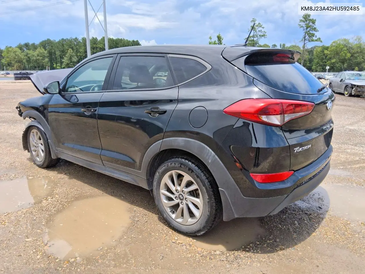 2017 Hyundai Tucson Se VIN: KM8J23A42HU592485 Lot: 58931106
