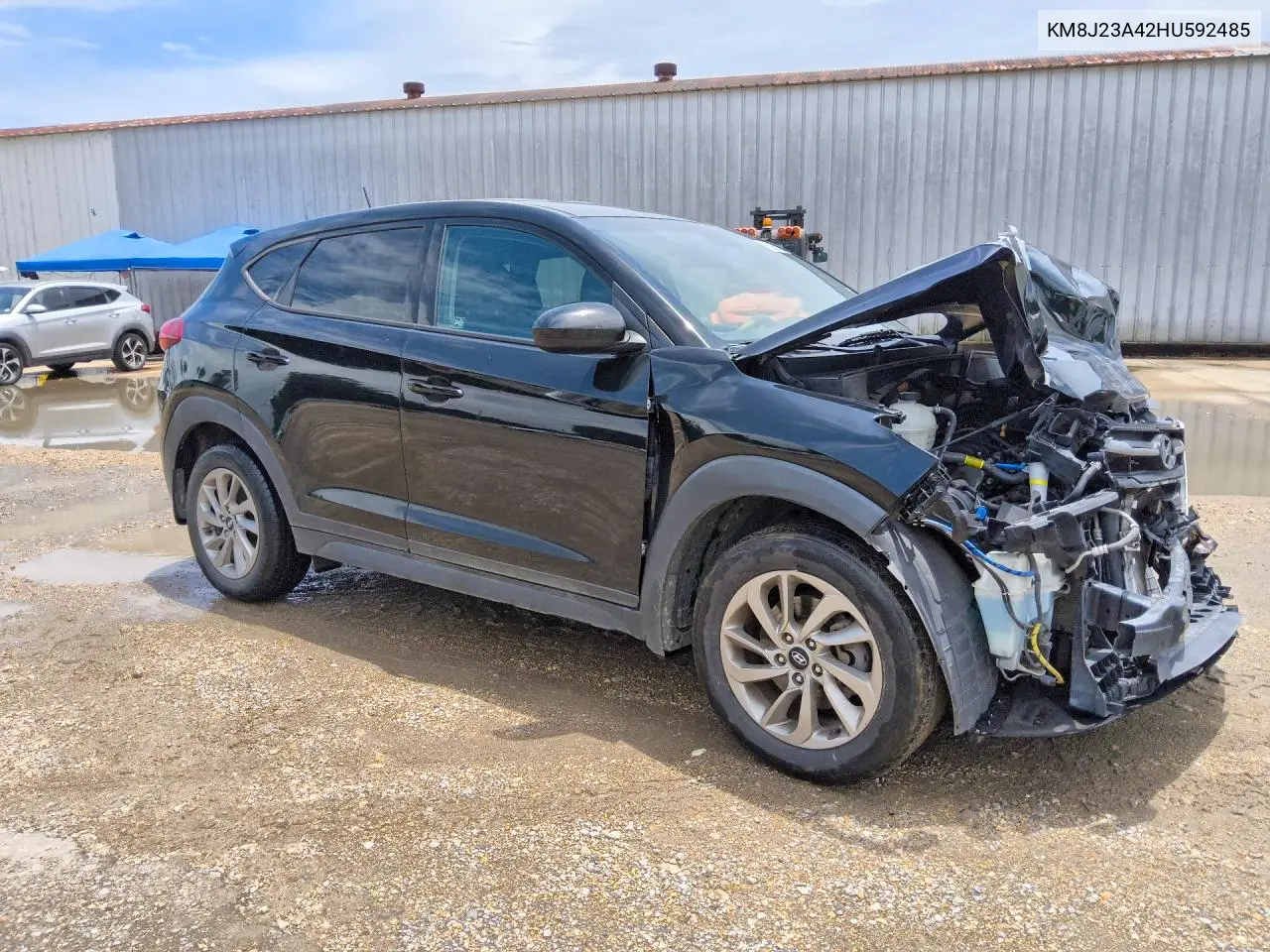 2017 Hyundai Tucson Se VIN: KM8J23A42HU592485 Lot: 58931106