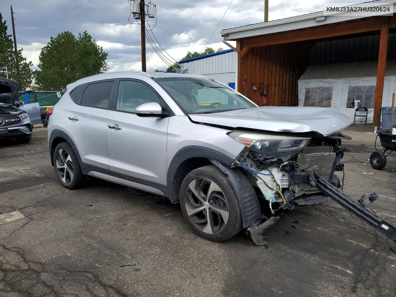2017 Hyundai Tucson Limited VIN: KM8J33A27HU320624 Lot: 60426486